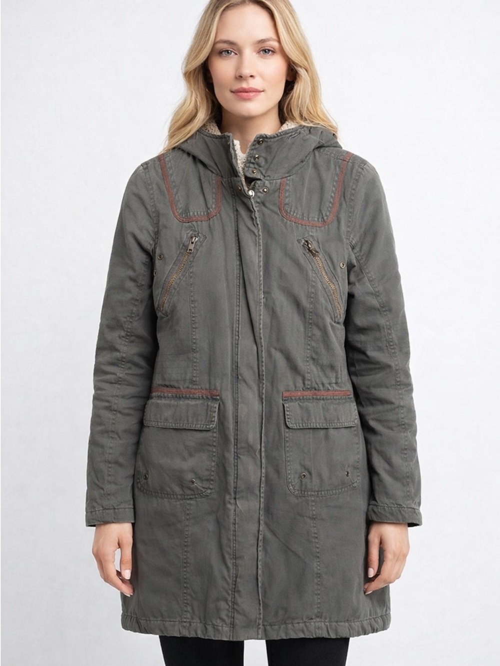 Urban Behavior Army Green Utility Jacket